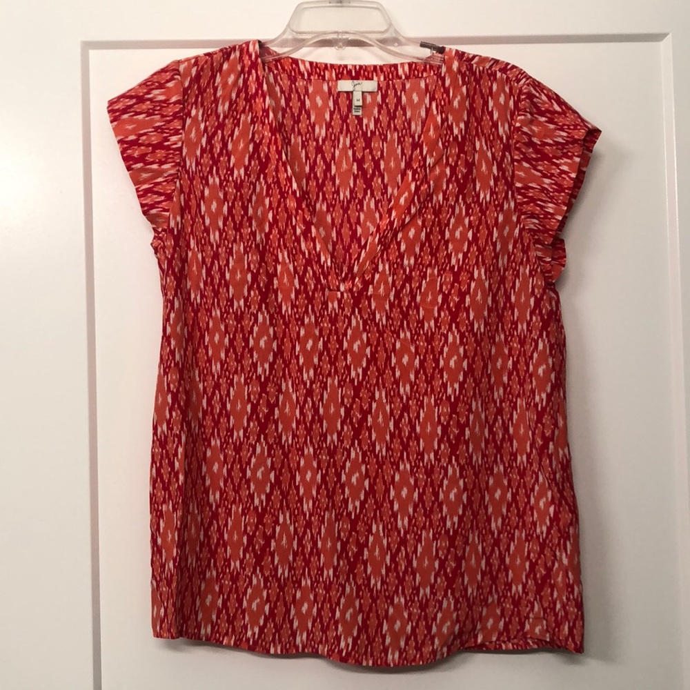 Joie silk blouse size m